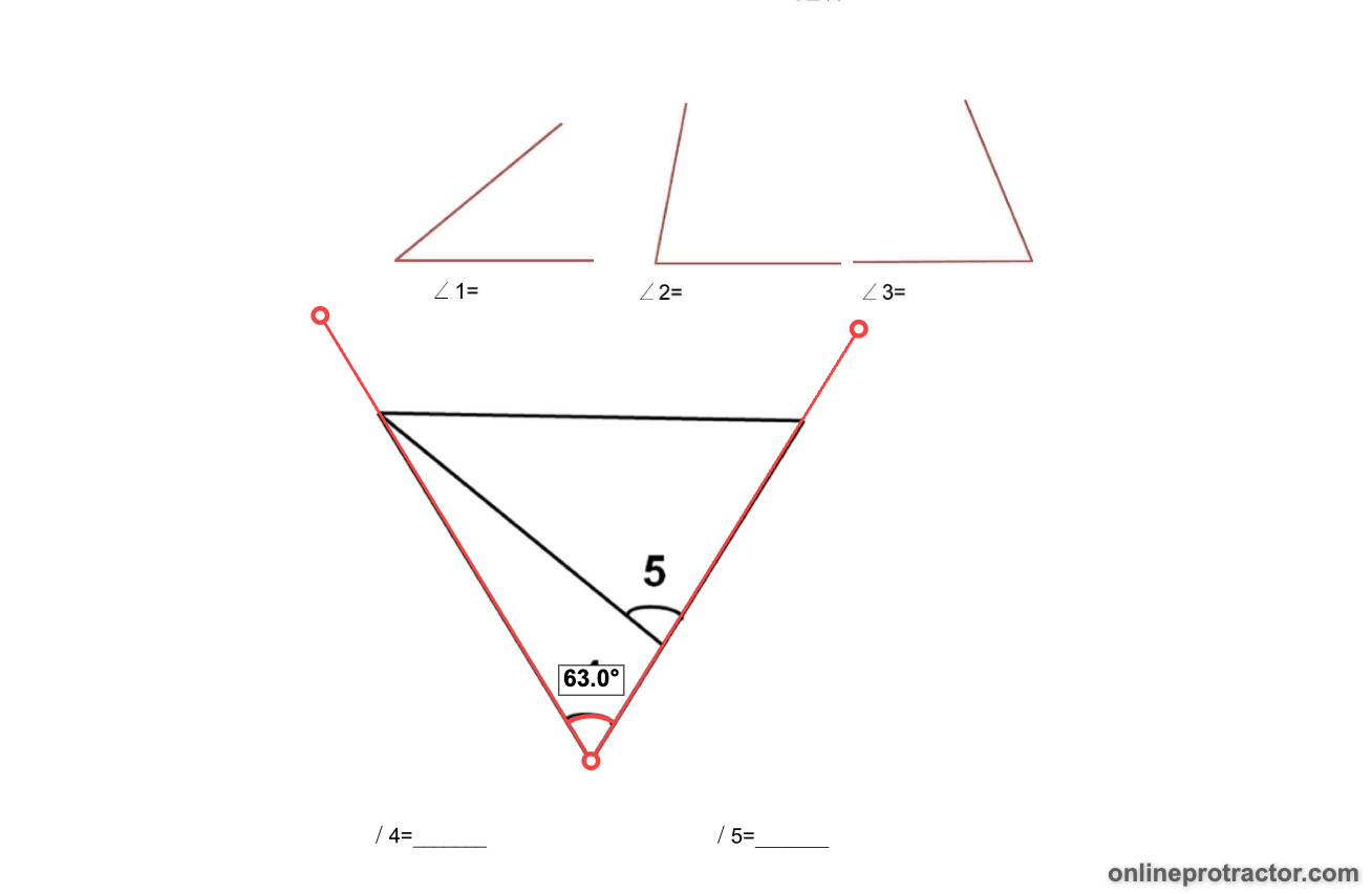Education & Learning Online Protractor