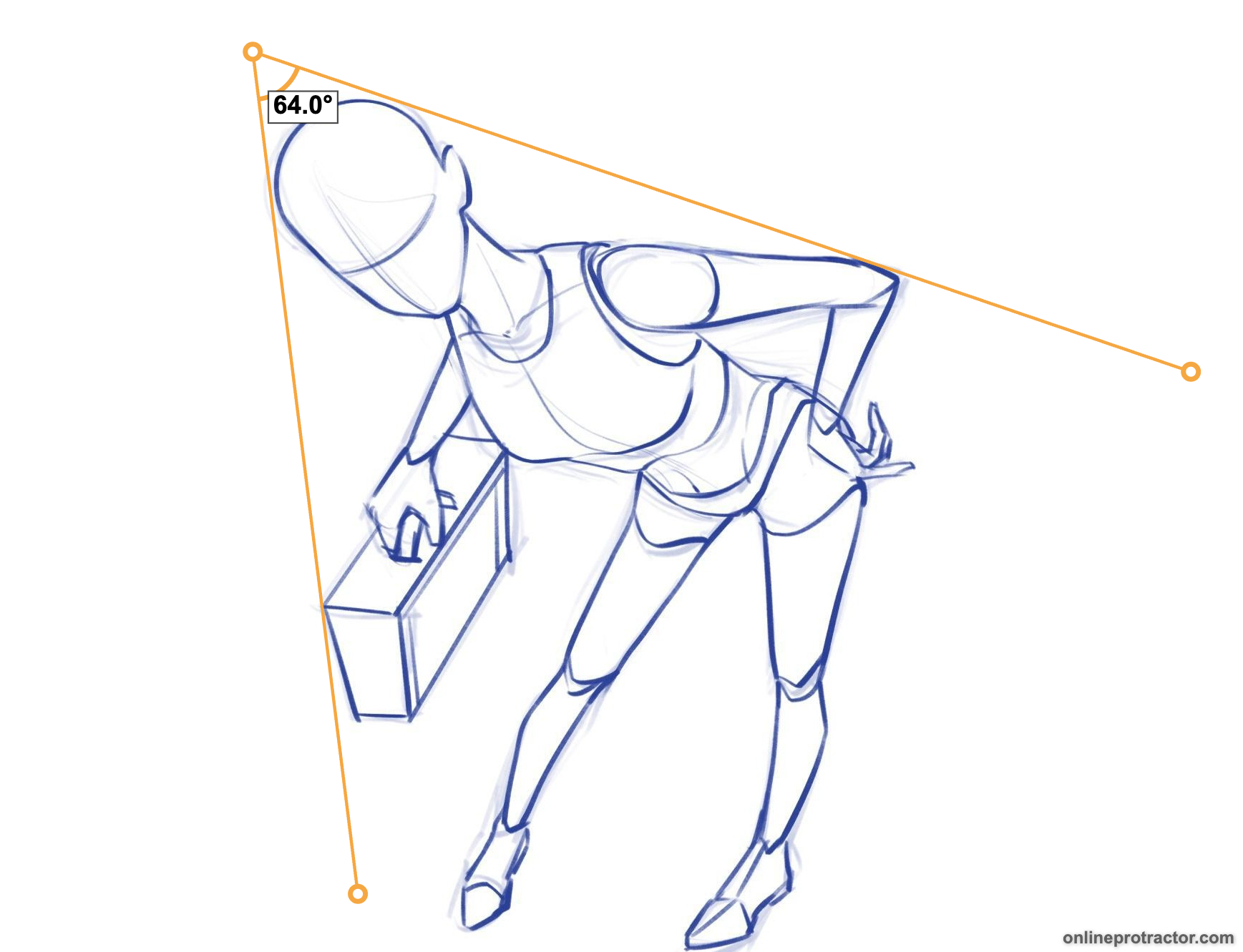 Drawing & Sketching Online Protractor